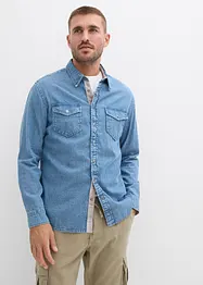 Camicia in jeans di puro cotone, bonprix