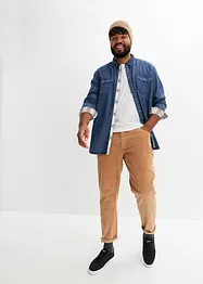 Camicia in jeans di puro cotone, bonprix
