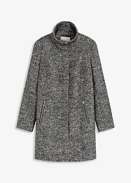 Cappotto corto da mezza stagione in simil lana, bonprix
