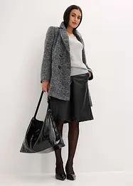 Cappotto corto in simil lana, bonprix