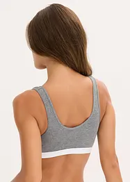 Reggiseno bustier con cotone biologico, bonprix