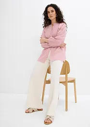 Blusa oversize in mussola di cotone, bonprix