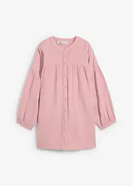 Blusa oversize in mussola di cotone, bonprix