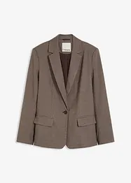 Blazer oversize a quadri, bonprix