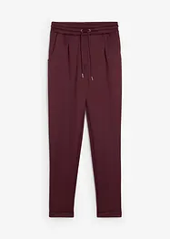 Pantaloni chino in tessuto effetto neoprene, bonprix
