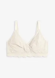 Reggiseno minimizer senza ferretto con pizzo delicato, bonprix