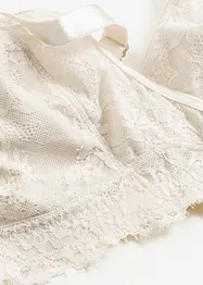 Reggiseno minimizer senza ferretto con pizzo delicato, bonprix