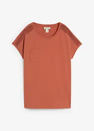 Maglia con pizzo, bonprix