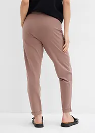Pantaloni in jersey di misto cotone elasticizzato, bonprix