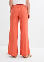 Pantaloni a palazzo con cinta comoda, bonprix