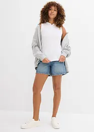 Top stile polo in puro cotone biologico, bonprix
