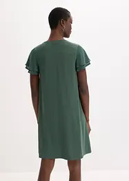Abito in maglina con maniche di chiffon, bonprix