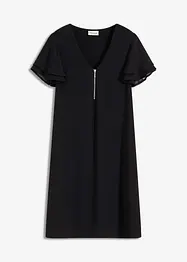 Abito in maglina con maniche di chiffon, bonprix