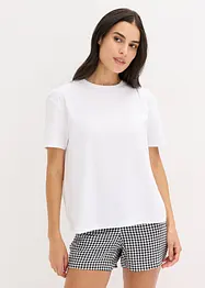 Pigiama estivo oversize con shorts stampati, bonprix