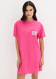 Camicia da notte oversize in filato fiammato, bonprix