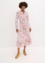 Abito lungo con stampa floreale, bonprix