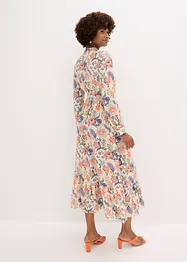 Abito lungo con stampa floreale, bonprix