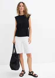 Maglia con dettagli traforati, bonprix
