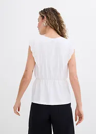 Maglia con dettagli traforati, bonprix