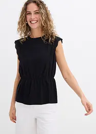 Maglia con dettagli traforati, bonprix