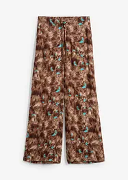 Pantaloni con elastico in vita in viscosa fluente, bonprix