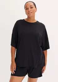 Pigiama estivo oversize in modal morbido, bonprix