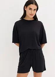 Pigiama estivo oversize in modal morbido, bonprix