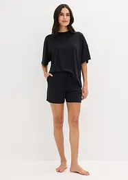 Pigiama estivo oversize in modal morbido, bonprix