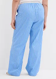 Pantaloni a palazzo in popeline, bonprix