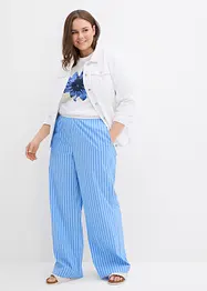 Pantaloni a palazzo in popeline, bonprix