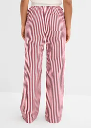 Pantaloni a palazzo in popeline, bonprix