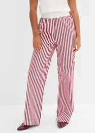Pantaloni a palazzo in popeline, bonprix