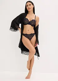 Reggiseno a balconcino in pizzo cigliato delicato, bonprix