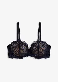Reggiseno a balconcino in pizzo cigliato delicato, bonprix