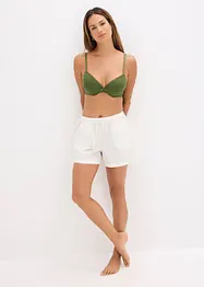 Reggiseno in cotone biologico con ferretto e coppe preformate, bonprix