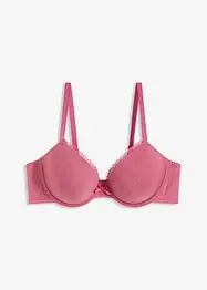 Reggiseno in cotone biologico con ferretto e coppe preformate, bonprix