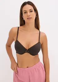 Reggiseno in cotone biologico con ferretto e coppe preformate, bonprix