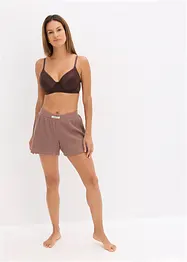Reggiseno con ferretto ed effetto lucido (pacco da 2), bonprix