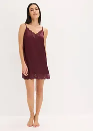 Sottoveste in satin con effetto lucido, bonprix