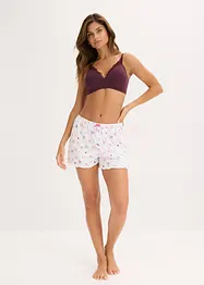 Reggiseno senza ferretto con coppe preformate e cotone biologico (pacco da 2), bonprix