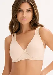 Reggiseno t-shirt con ferretto in cotone elasticizzato (pacco da 2), bonprix