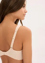 Reggiseno t-shirt con ferretto in cotone elasticizzato (pacco da 2), bonprix