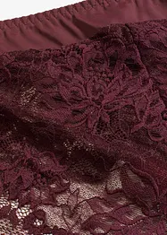 Culotte a vita alta con pizzo delicato, bonprix