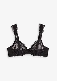 Reggiseno con ferretto in pizzo delicato, bonprix