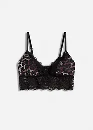 Reggiseno bustier a triangolo con pizzo, bonprix