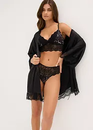 Reggiseno bustier a triangolo con pizzo, bonprix