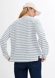 Maglia a maniche lunghe in puro cotone biologico, bonprix