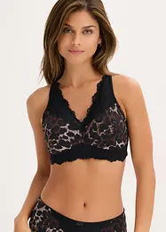Bralette minimizer con pizzo delicato, bonprix