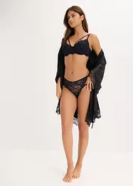 Reggiseno con coppe preformate in pizzo cigliato delicato, bonprix