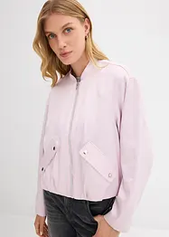 Bomber leggero in misto viscosa lucido, bonprix